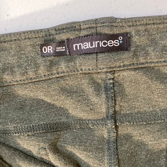 Maurices Green Jeggings  Size 0X - Picture 9 of 13